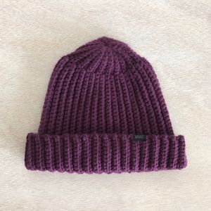 Vans Purple Knit Beanie